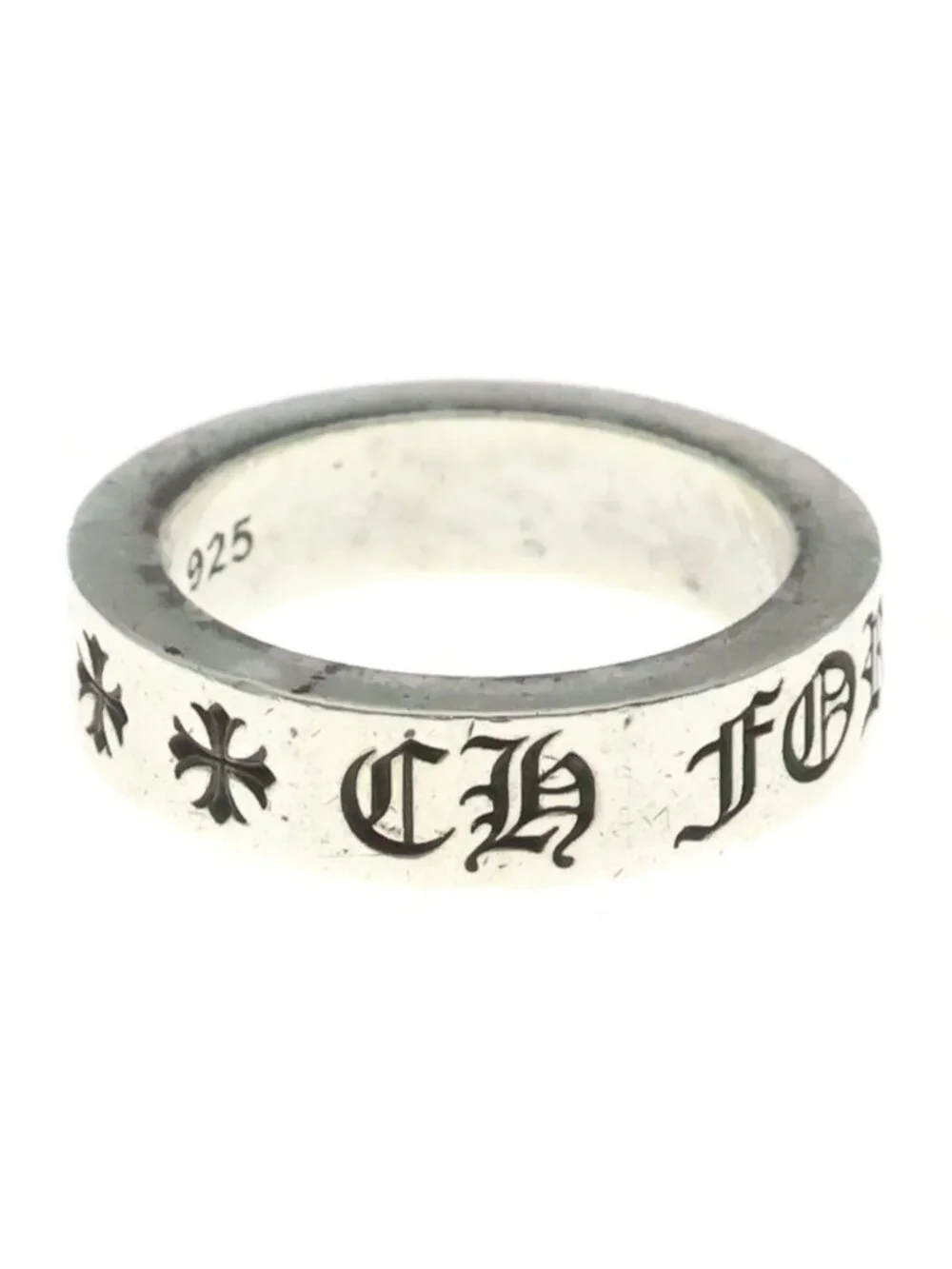 Chrome Hearts Spacer Forever Ring Silver